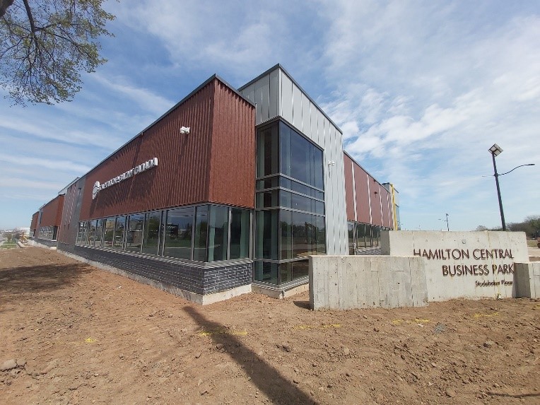 Commercial property real estate in business park