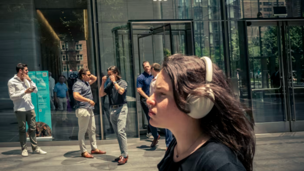 Modern office building used for commercial building leasing