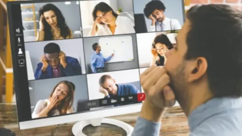 Hybrid work environment supporting flexible office space